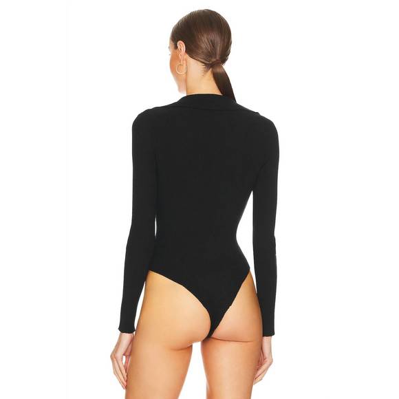 NEW LBLC THE LABEL morse bodysuit in black - Picture 4 of 4